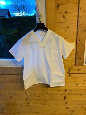 Blouse médicale unisexe