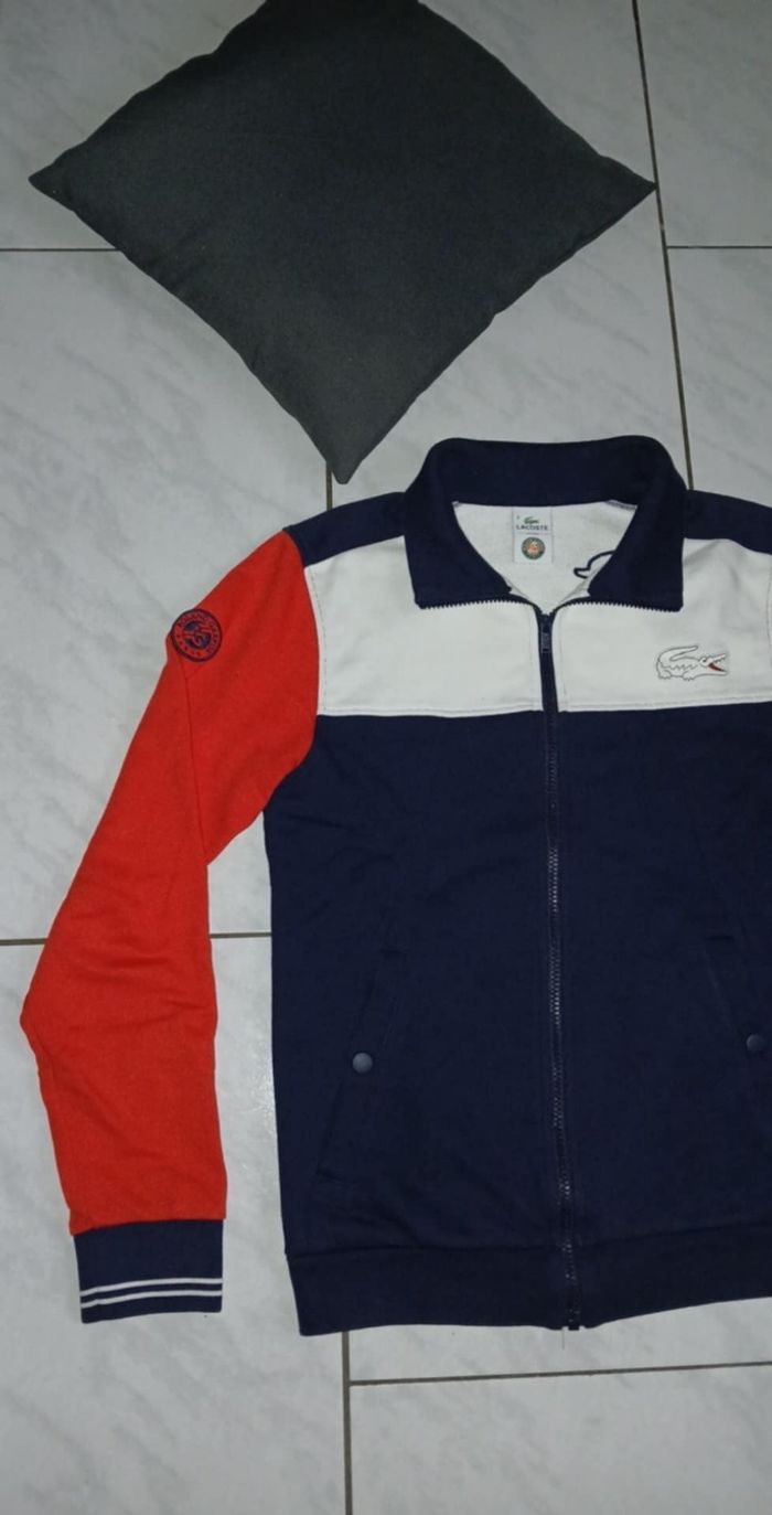 Veste lacoste édition roland garros - photo numéro 2