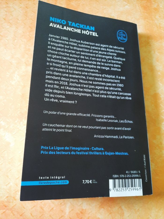 Livre de poche de Niko Tackian - photo numéro 2