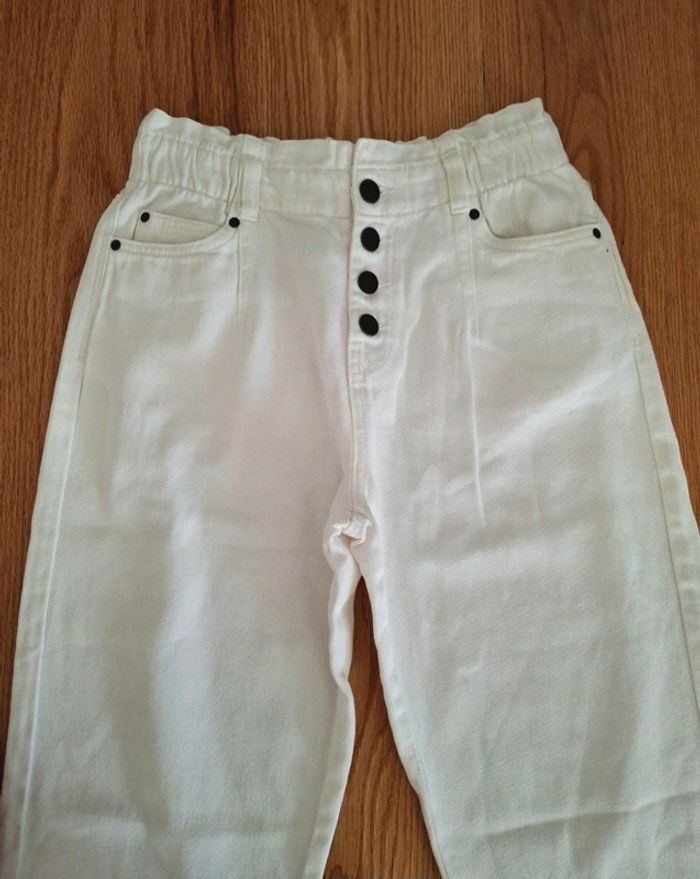 Pantalon blanc 100% coton - Liberto by La Halle - photo numéro 4