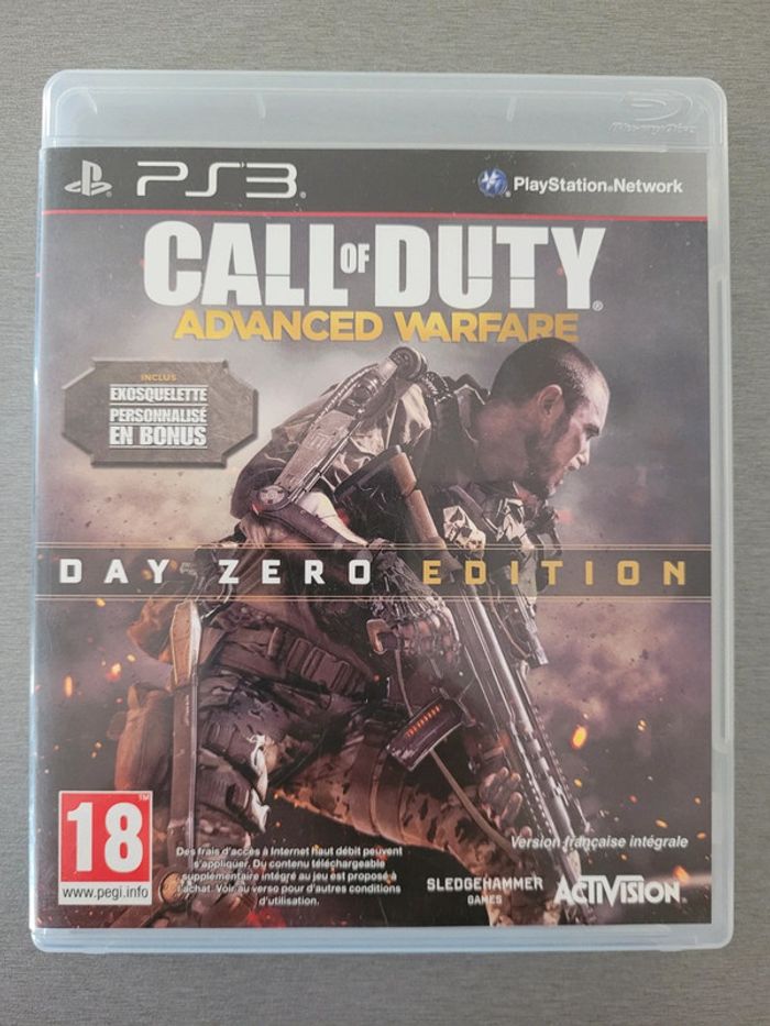 Jeux vidéo PS3 call of duty advanced warfare