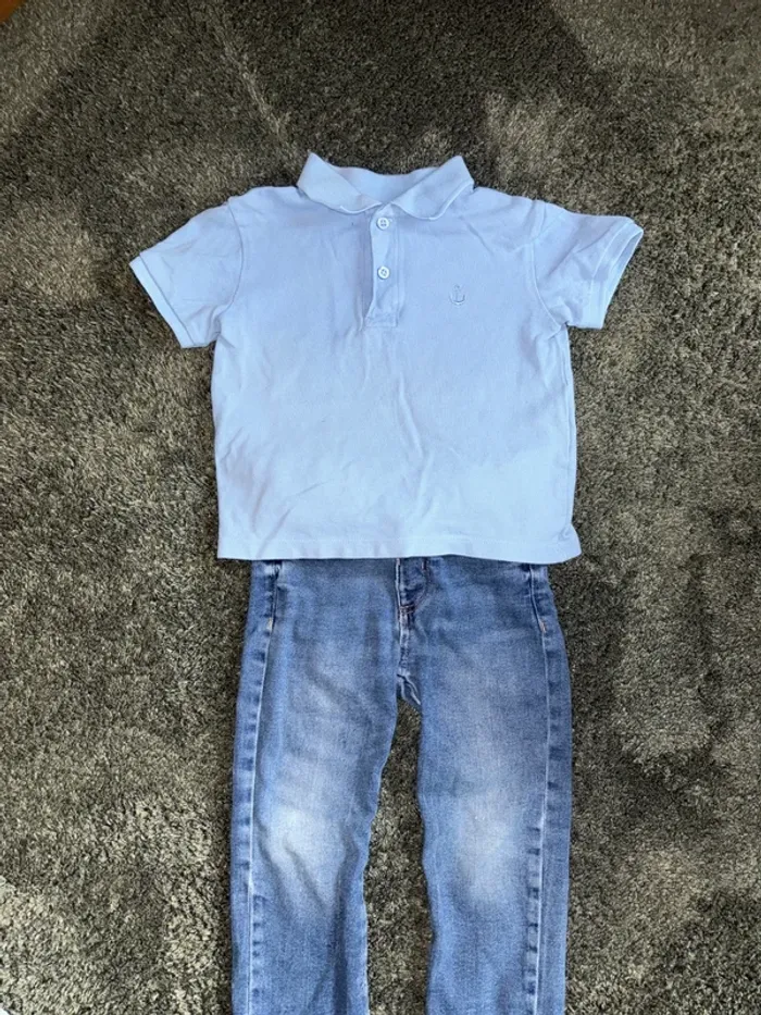 Ensemble polo / jeans