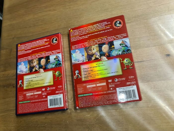 DVD La Collection Des Courts-Métrages Pixar, - photo numéro 2