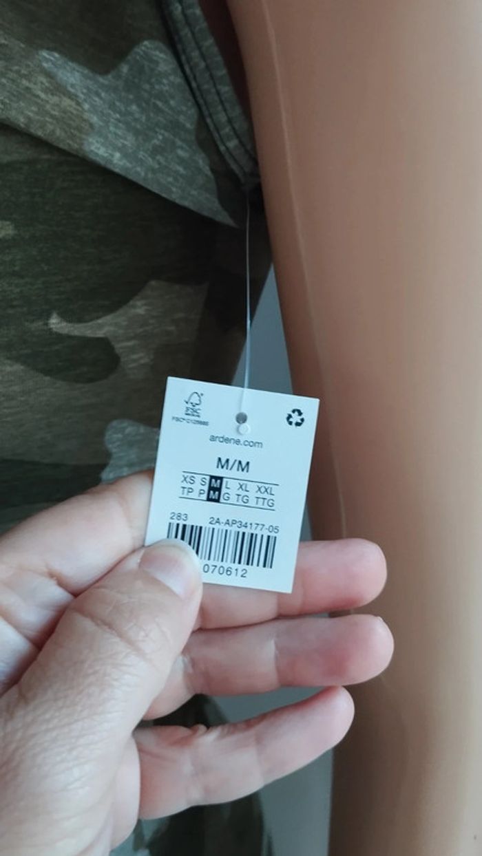 Débardeur camouflage taille m femme - photo numéro 6