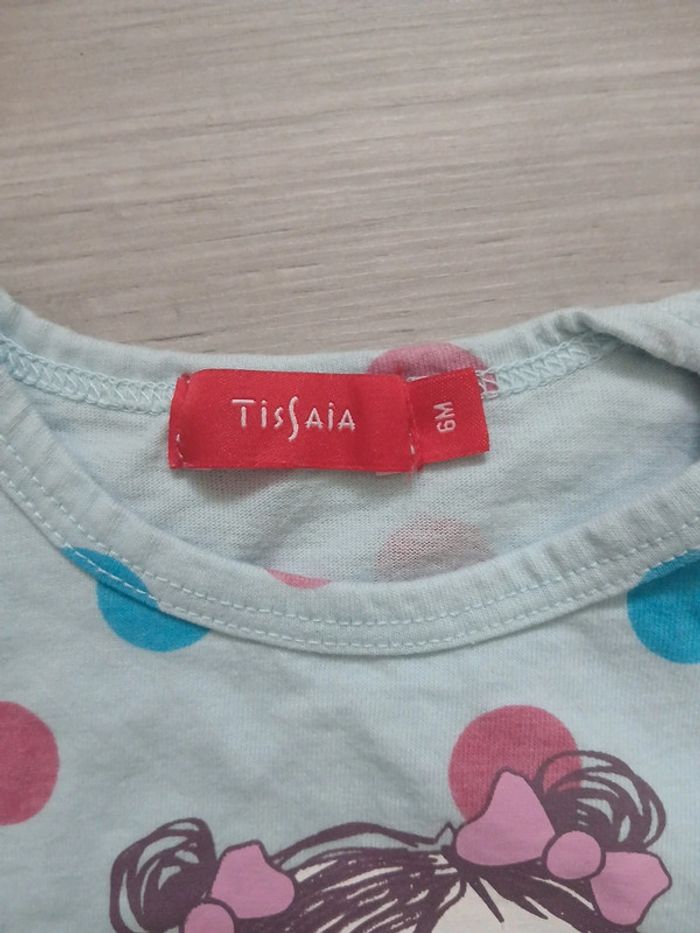 T-shirt manches courtes ~ Tissaia ~ 6mois - photo numéro 3