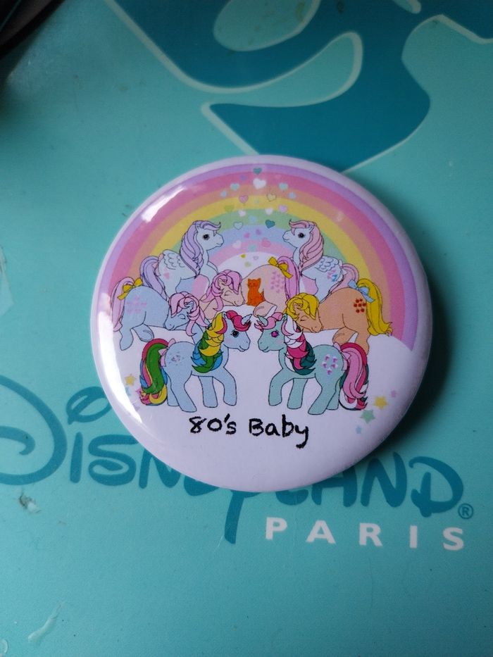 Badge mon petit poney vintagr