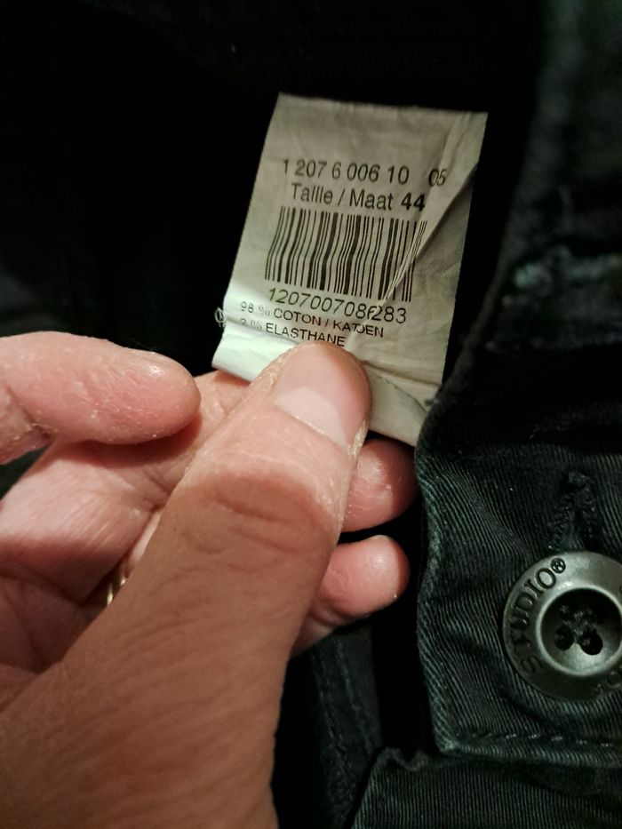 Pantalon noir pour homme - photo numéro 5