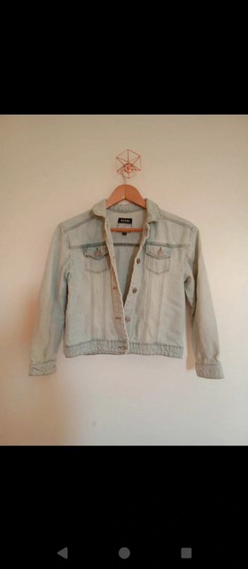 Veste en jean taille 12 ans. Kiabi