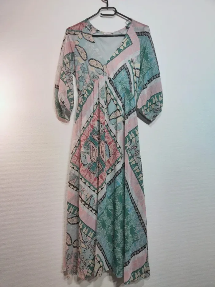 Robe midi longue colorée - Orsay - 32