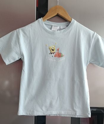 Tee shirt Zara série bob l'éponge