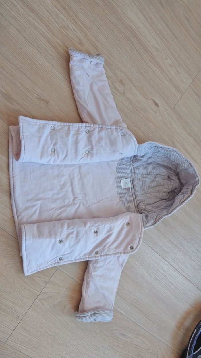 Veste rose clair 18mois - photo numéro 2