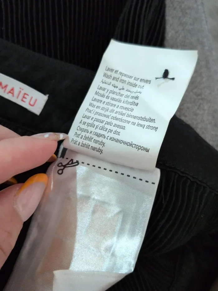 Petite jupe noire Camaïeu – Taille 38 – Neuve avec étiquette - photo numéro 5