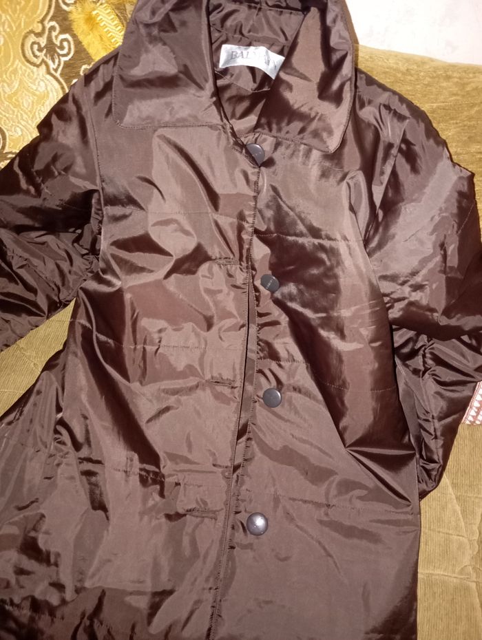 Manteau marron Balmain taille 38 M - photo numéro 4