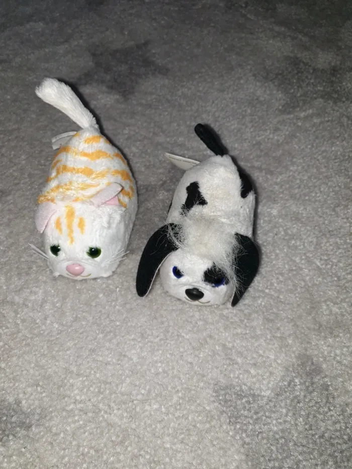Lot de 2 animaux Furreal Hasbro chat et chien - photo numéro 2