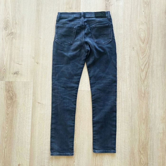 Polo Ralph Lauren Slim Jeans Noir Femme Exclusive Vintage Eldridge Skinny N°14 Collection (Taille XS) - photo numéro 3