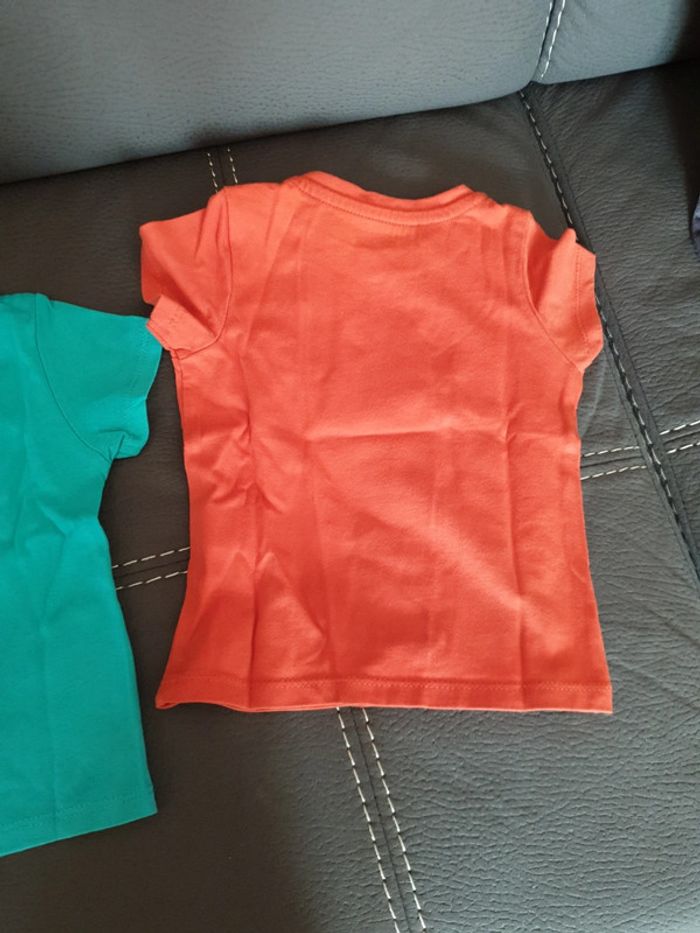 2 tee-shirt manches courtes 6 mois - photo numéro 5