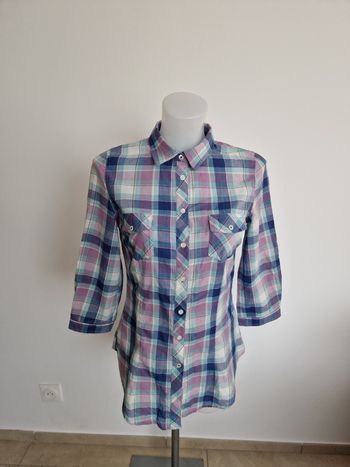 Chemise ton bleu, violet Pimkie