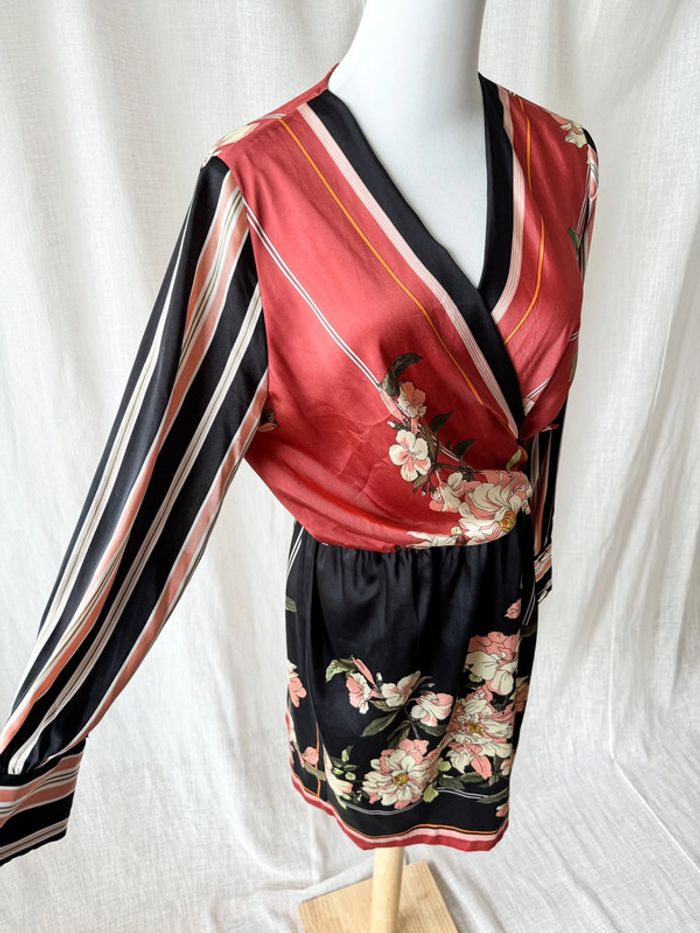 Robe satinée Zara - photo numéro 3