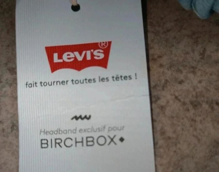 💞 Bandeau Levi's neuf avec étiquette taille unique 🩷 - photo numéro 2