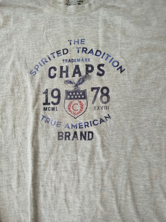 T-shirt homme chaps M - photo numéro 2