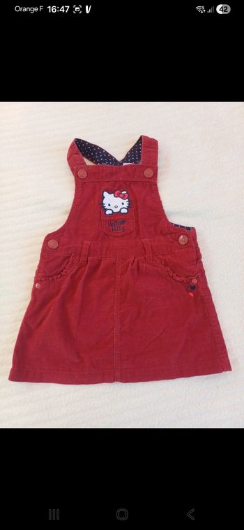 Robe fille taille 18 mois