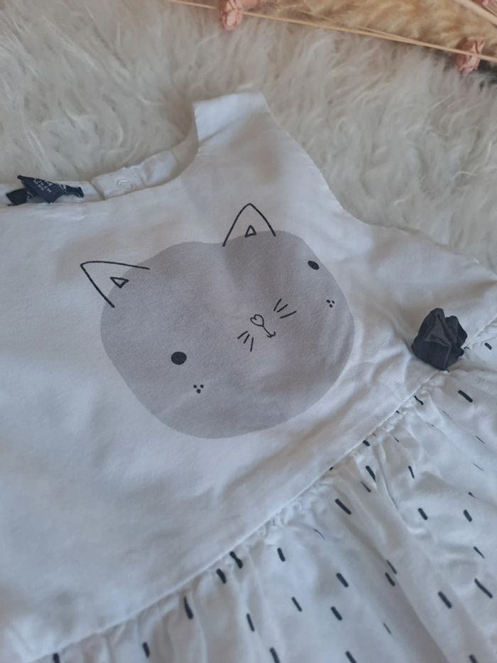 Robe petit chat kiabi 12mois - photo numéro 3
