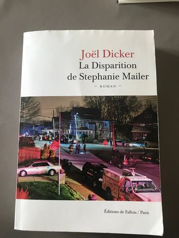 Livre La disparition de Stéphanie Mailer