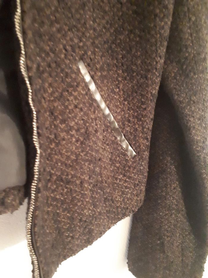 Veste courte Gdm noire liseré femme 36 - photo numéro 4