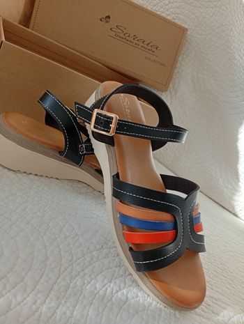 Sandales/Nu-Pieds multicolore 39 