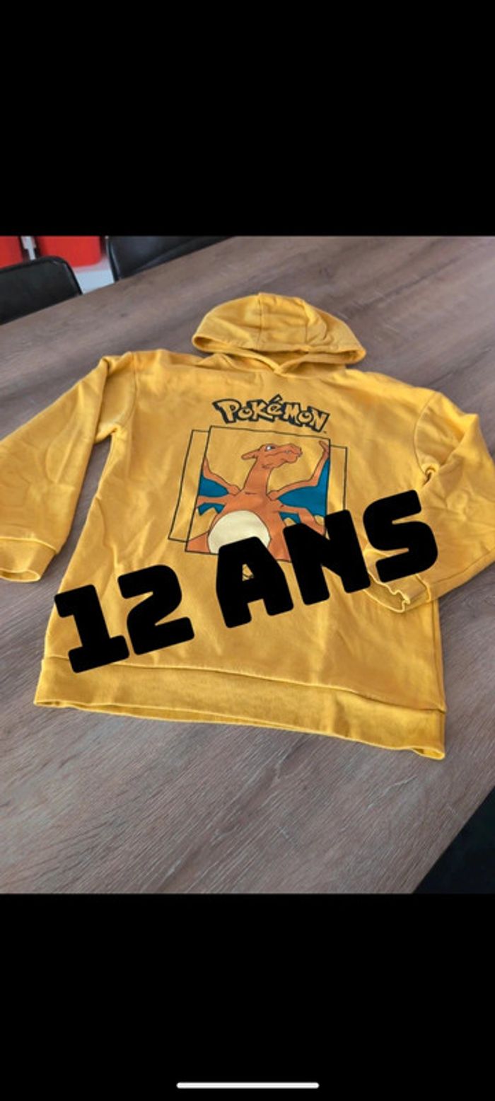 Pull pokémon garçon 12/13ans