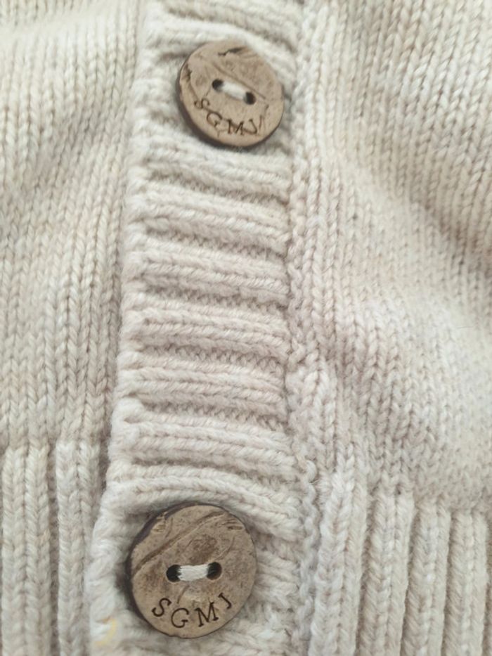 Gilet sans manches bebe garcon 6 mois - photo numéro 4