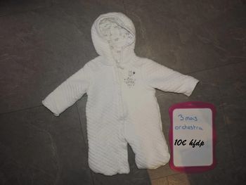 combi pilote orchestra taille 3 mois