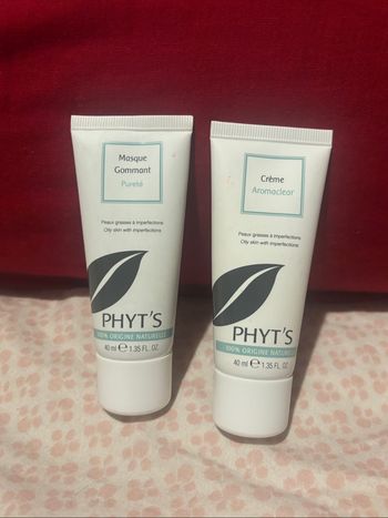 Lot masque gommant pureté + crème aromaclear