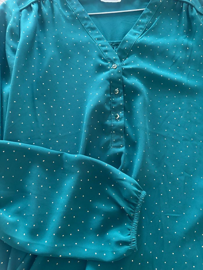 Blouse verte sapin - photo numéro 2