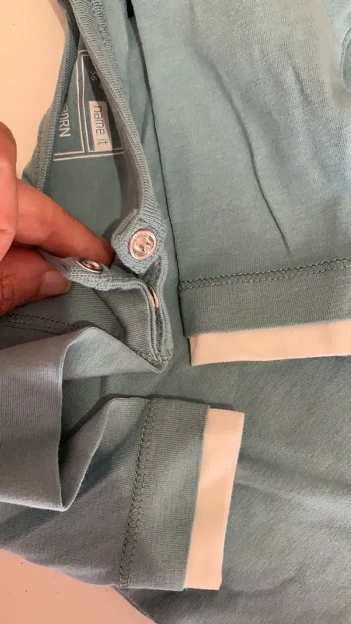 Tee-shirts manche longue 1-2 mois - photo numéro 4