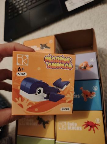 Style lego marin 25 pièces 