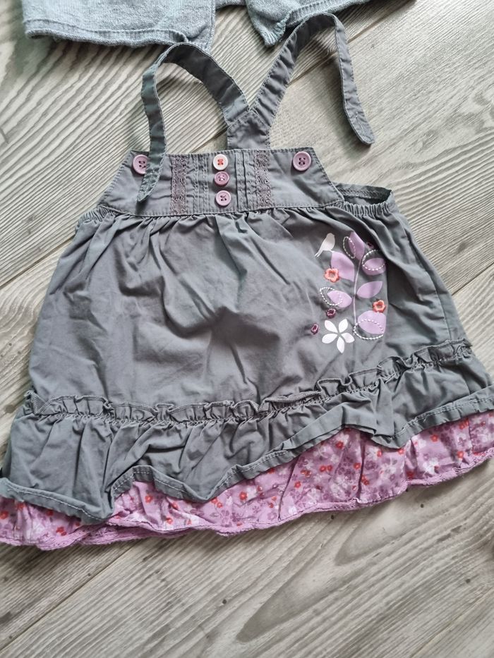 Gilet + robe bébé 3 mois - photo numéro 3