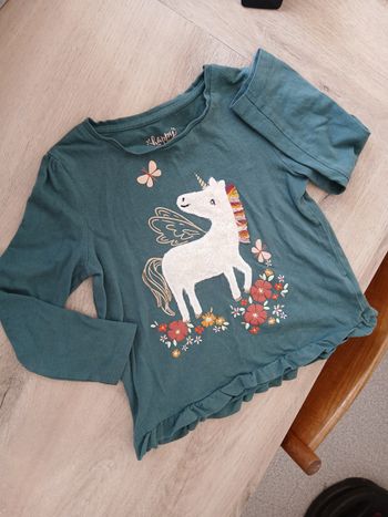 Tee-shirt manches longues fille 4ans 