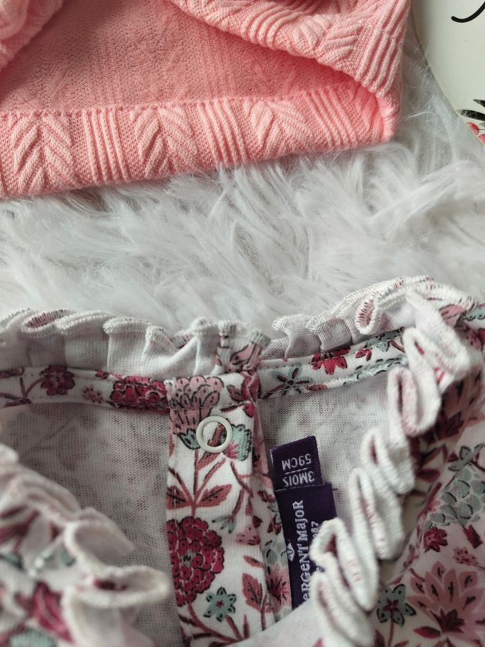 Ensemble complet 5 pièces sergent major fille 3 mois 🎀 - photo numéro 8