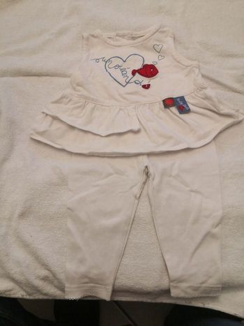 Robe /tunique avec caleçon 3 mois