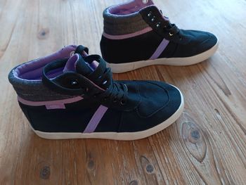 Baskets montantes "Lovely Skull" - P33