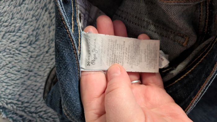 Jeans  pépé jeans bleu marine - photo numéro 6