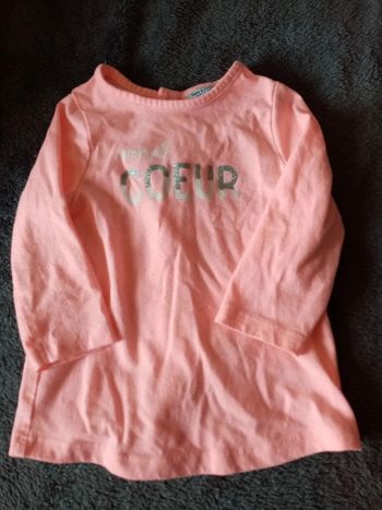 T shirt 9 mois fille
