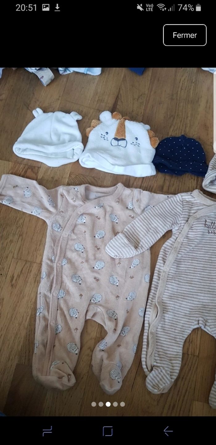 2 pyjamas 4 bonnets - photo numéro 3