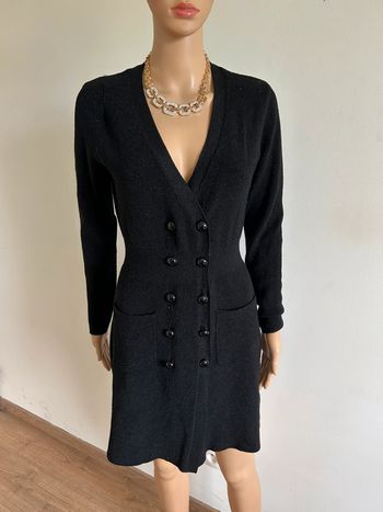 Robe pull noire pailletée Bisou’s Project taille S/M jamais portée