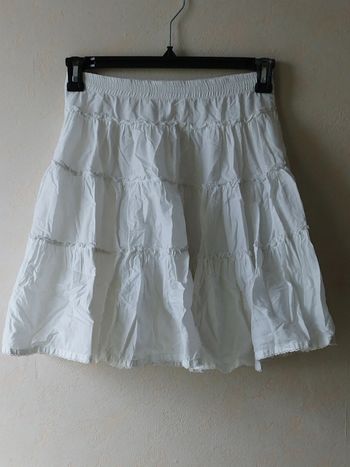 Jupe courte évasée