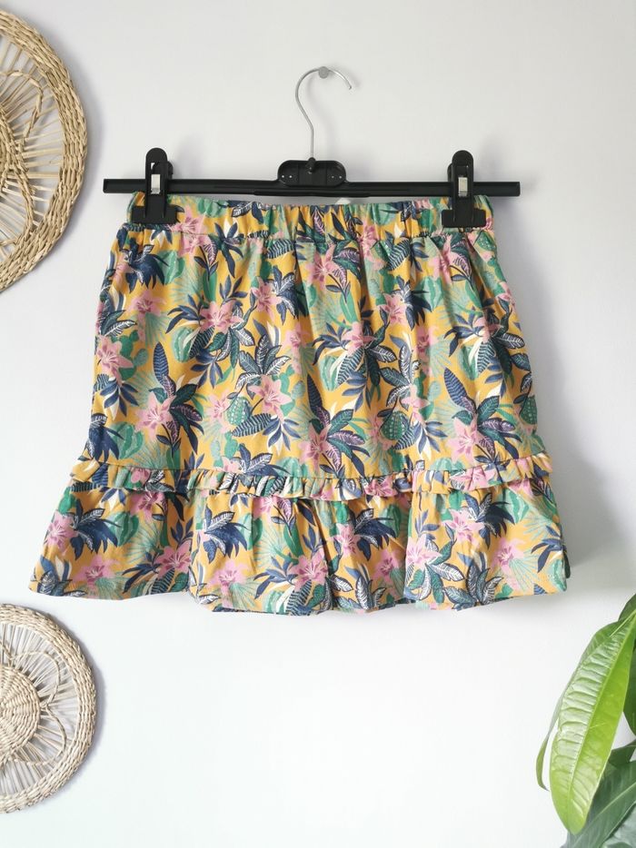 Jupe à volants imprimé exotique Vertbaudet 10 Ans - photo numéro 6