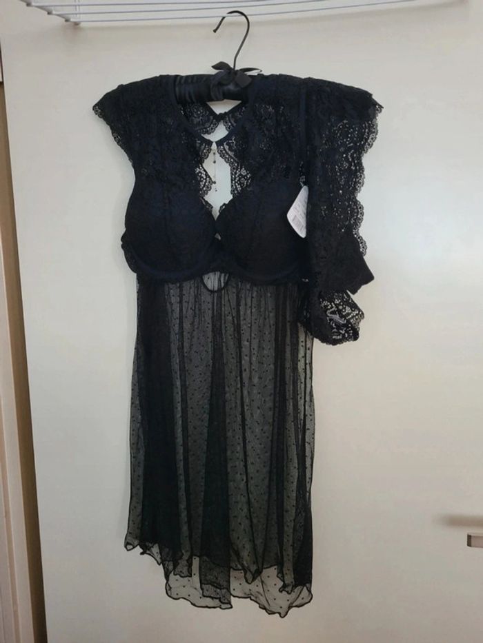 Ensemble nuisette noire