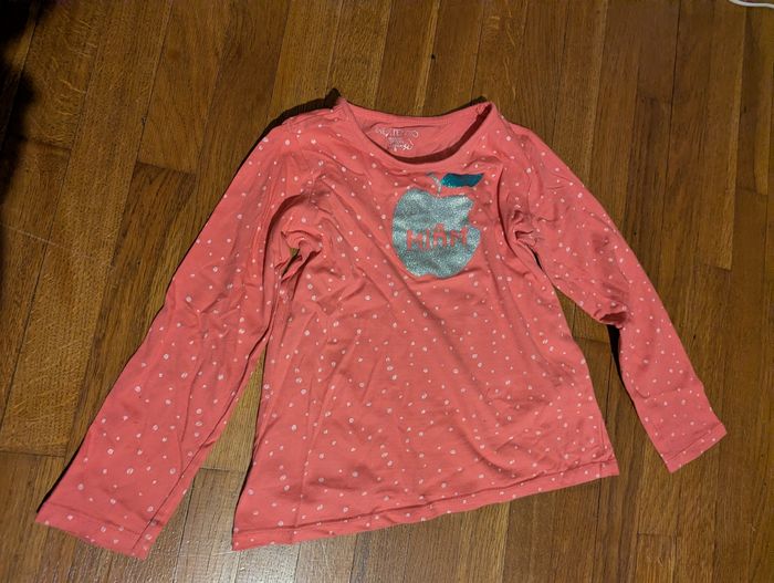 Lot de t-shirts fille manches longues - photo numéro 2