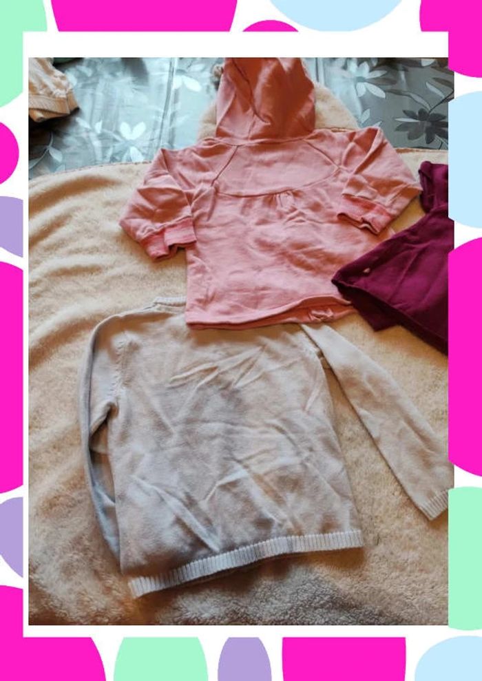 Lot 3 gilets 18 mois - photo numéro 8